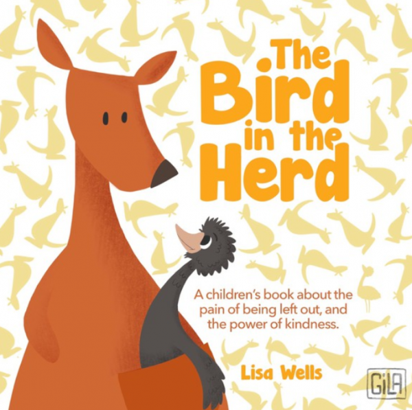 Desain cover buku dengan ilustrasi binatang